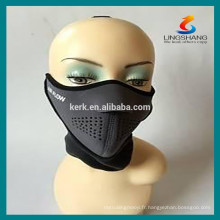 Masques à demi-masque protégés à l&#39;extérieur Sports Masque de néoprène